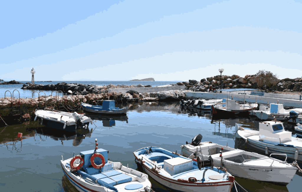 Plaža Fabrika na Sirosu