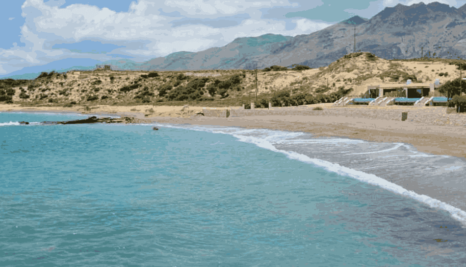 Plaža Hanije - Frangokastelo