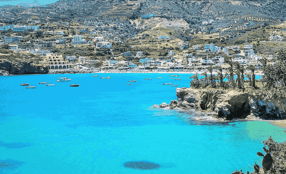 Plaža Herakliona Agija Pelagija na Kritu