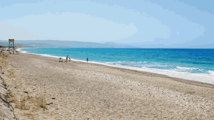 Plaža Herakliona Timbaki (Kokinos Pirgos) na Kritu