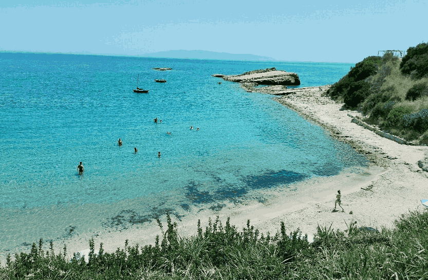 Plaža Kefalonije Trapezaki — miran kutak na jugu
