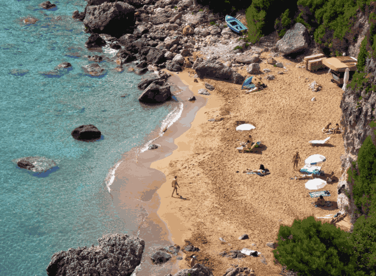 Plaža Krfa Mirtiotisa — divlja i gotovo tajna