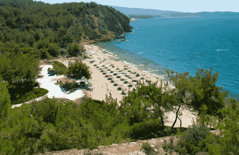 Plaža Metalija na Tasosu