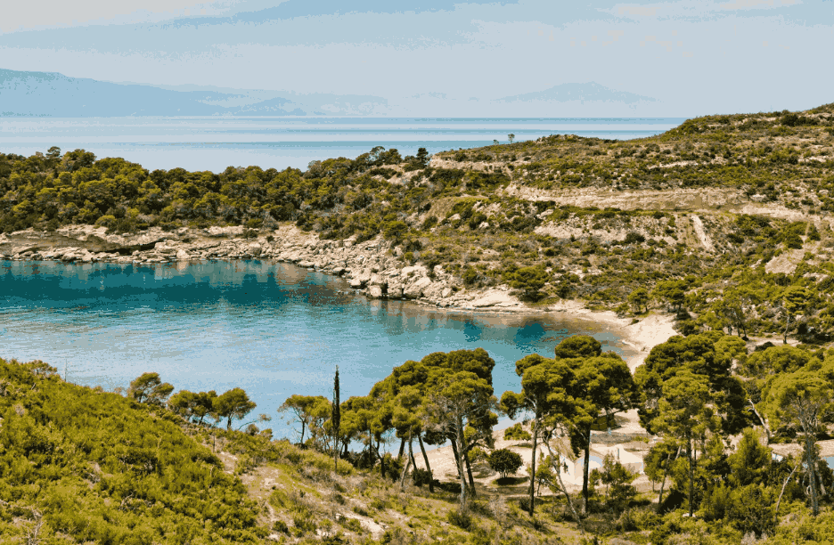 Plaža Paraskevi na ostrvu Spetses