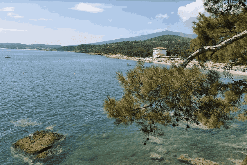 Plaža Pefkari na Tasosu