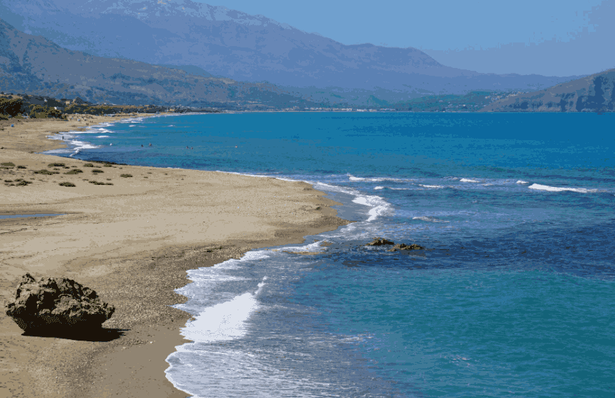 Plaža Petres u Retimnu – mala kamenita uvala za ronioce