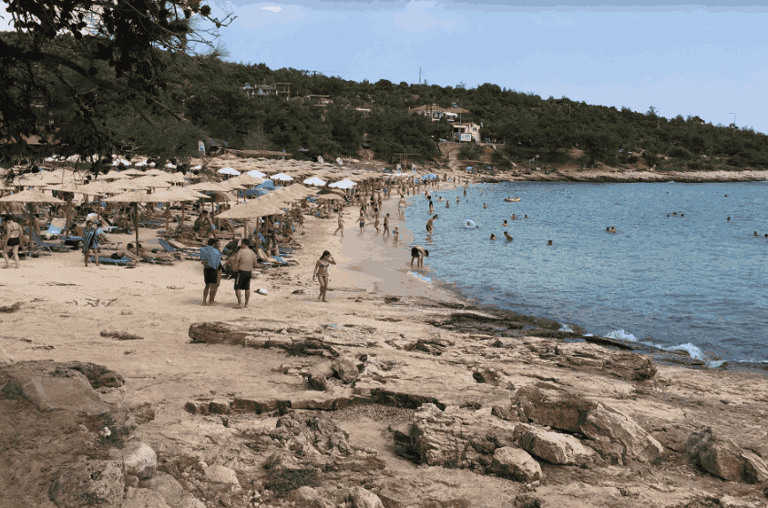 Plaža Psili Amos na Tasosu
