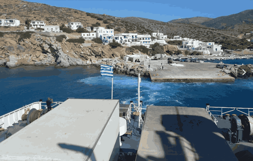 Plaža Sikinosa Port