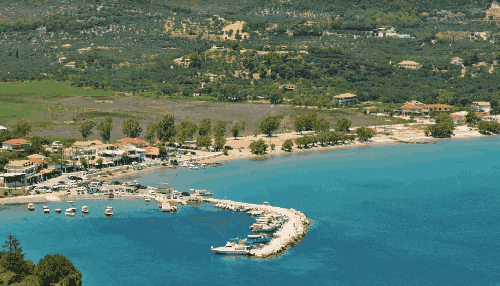 Plaža Zakintosa Limni Keriu (Keri) — drveće, kornjače i ribarsko utočište