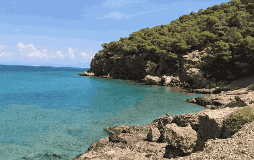 Plaža na Agistri Dragonera