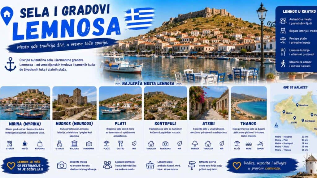 Sela i gradovi Lemnosa