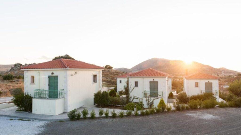 Selo Kornos (Lemnos) – neoklasične vile, slatkiši i termalni izvori