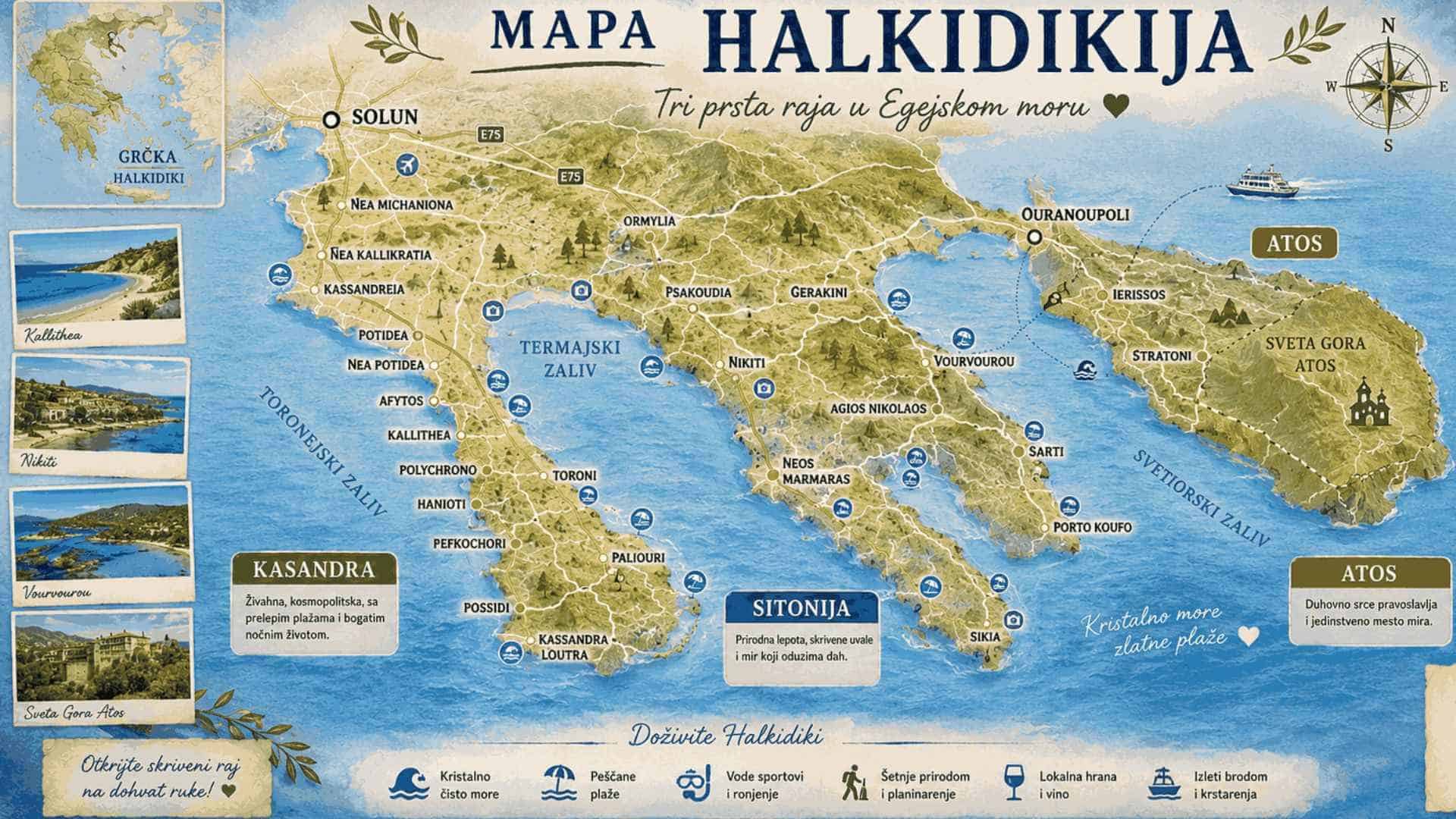 Read more about the article Mapa Halkidikija