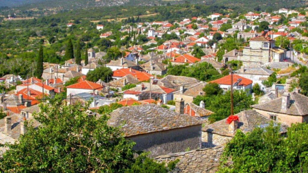 Selo Teologos (Tasos) – tradicionalno naselje, muzej i crkve