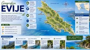 Read more about the article Geografija Evije – površina, planine i tri prirodne celine