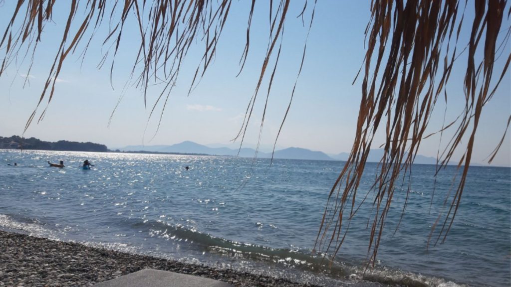 Plaža Pefki na ostrvu Evija