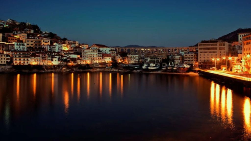 Kavala – stari grad Panagija, akvadukt Kamares i Filipi