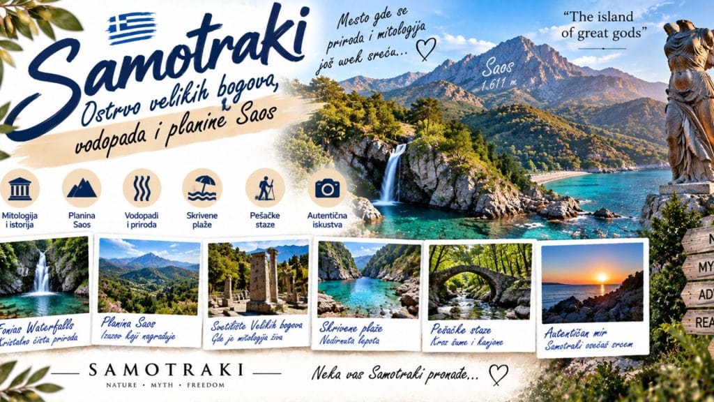 Samotraki – ostrvo velikih bogova, vodopada i planine Saos