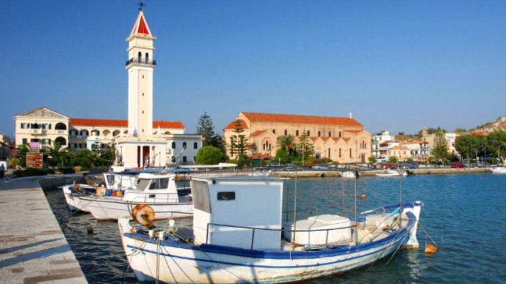 Sela i gradovi na Zakintosu 