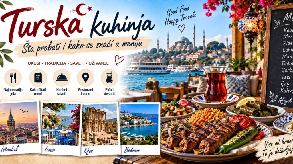 Turska kuhinja – šta probati i kako se snaći u meniju