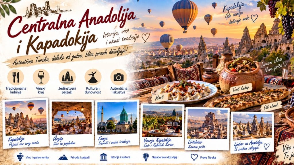 Turska kuhinja - Centralna Anadolija i Kapadokija