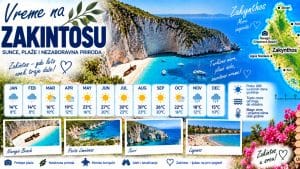 Read more about the article Vreme na Zakintosu — klima i temperatura po mesecima