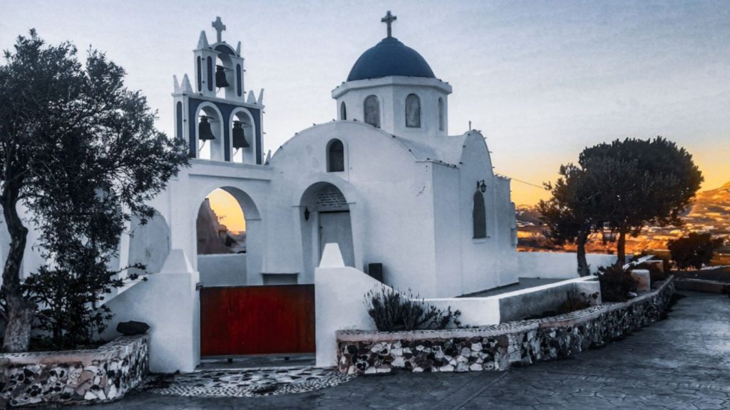 Akrotiri na Santoriniju 