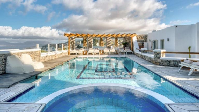 Damianos Mykonos Hotel sa bazenom blizu Hore