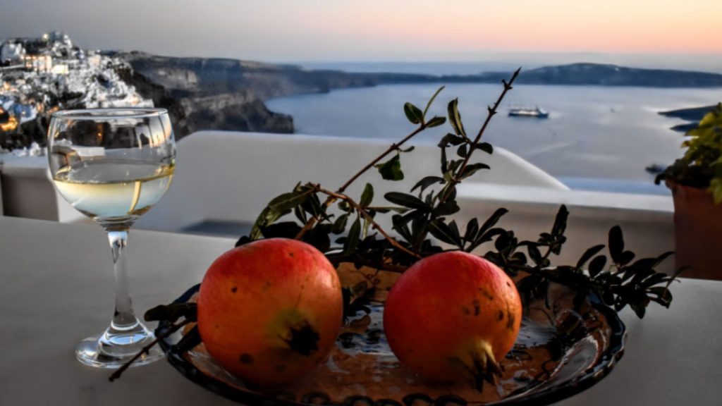 Firostefani na Santorinij