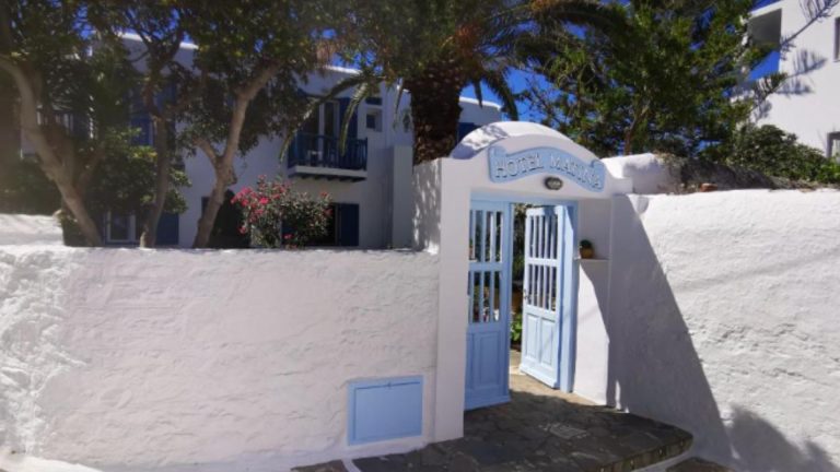 Matina Hotel u centru Hore na Mikonosu