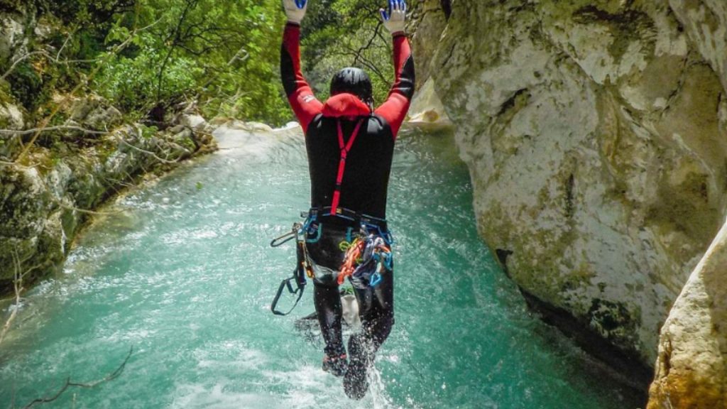 Neda – kanjoning za početnike na Peloponezu