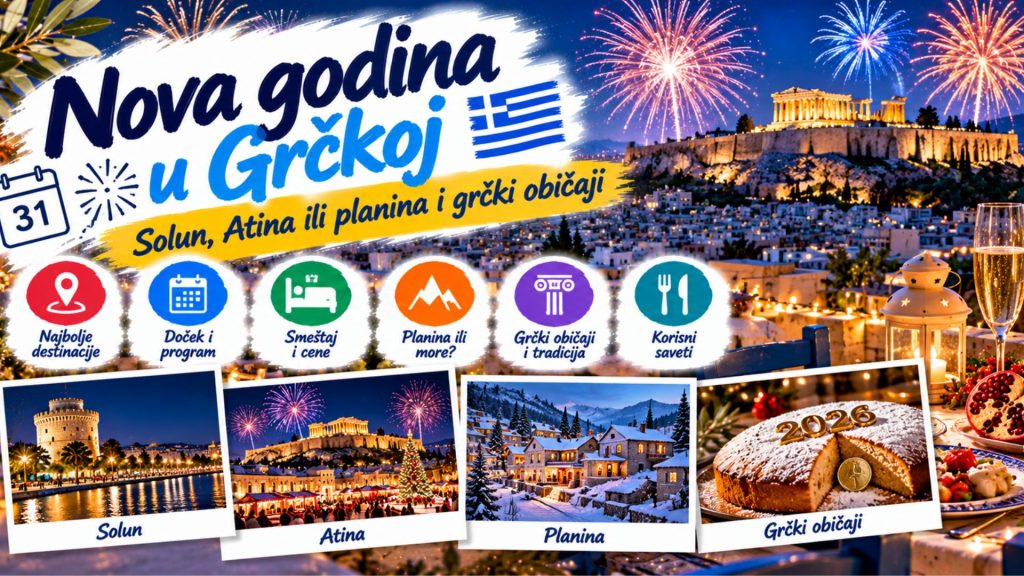 Nova godina u Grčkoj – Solun, Atina ili planina i grčki običaji