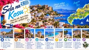 Прочитајте више о чланку Sela na Kosu – Grad Kos, Zija, Antimahija, Kefalos i druga mesta