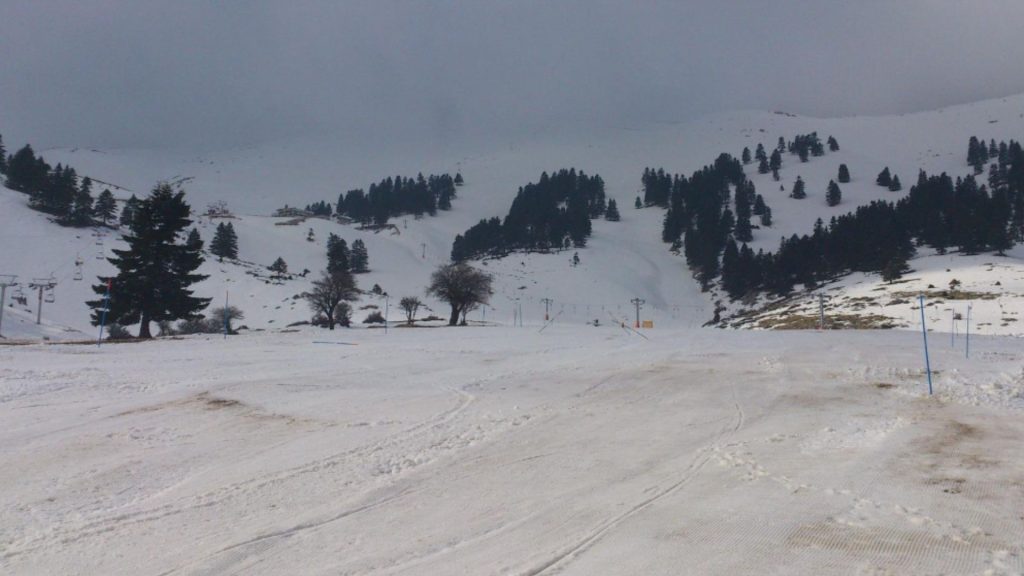 Ski centar Kalavrita na planini Helmos
