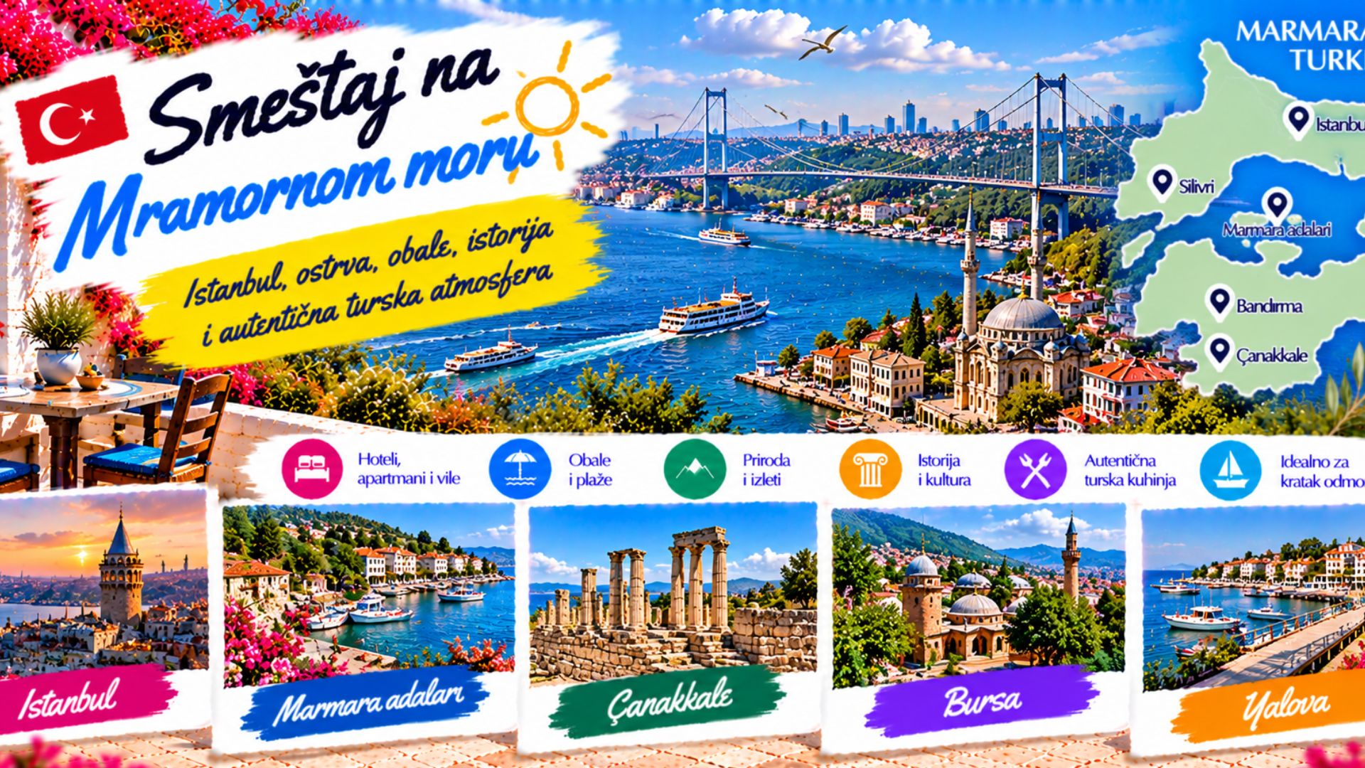 Тренутно гледате Smeštaj na Mramornom moru