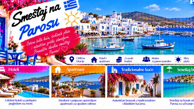 Прочитајте више о чланку Paros – gde odsesti: hoteli po mestima