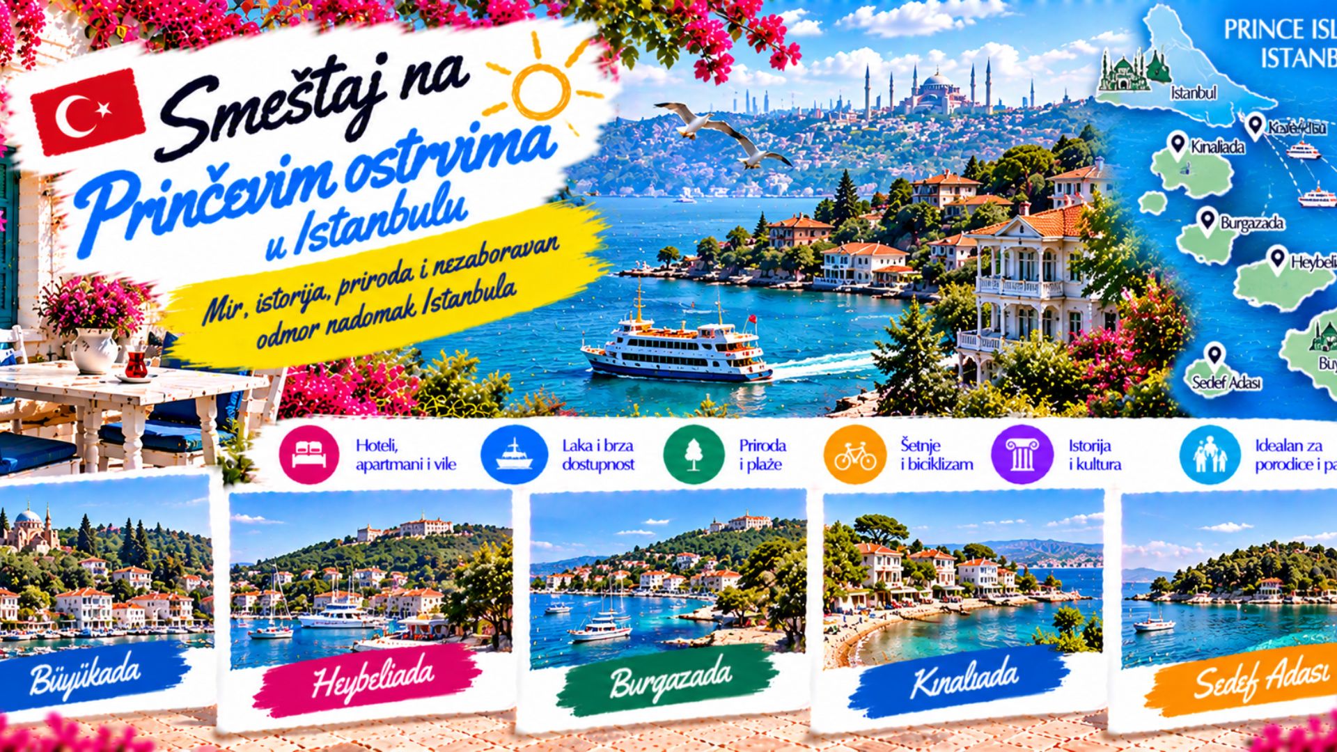 Тренутно гледате Prinčeva ostrva – hoteli i vile za mirniji odmor kod Istanbula