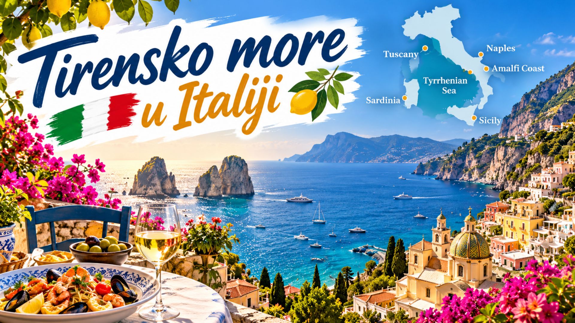 Тренутно гледате Tirensko more u Italiji – plaže, ostrva i mesta koja vredi posetiti