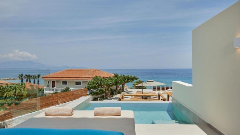 Tsamis Zante Suites sa bazenom i spa centrom na Zakintosu