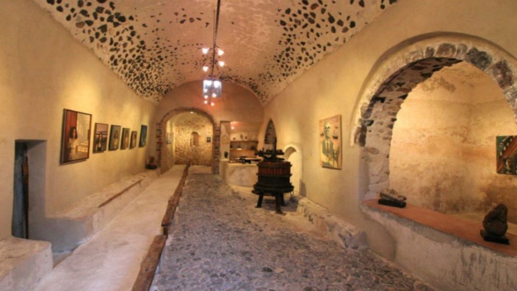 Vinarija Art Space u Ekso Goniji na Santoriniju