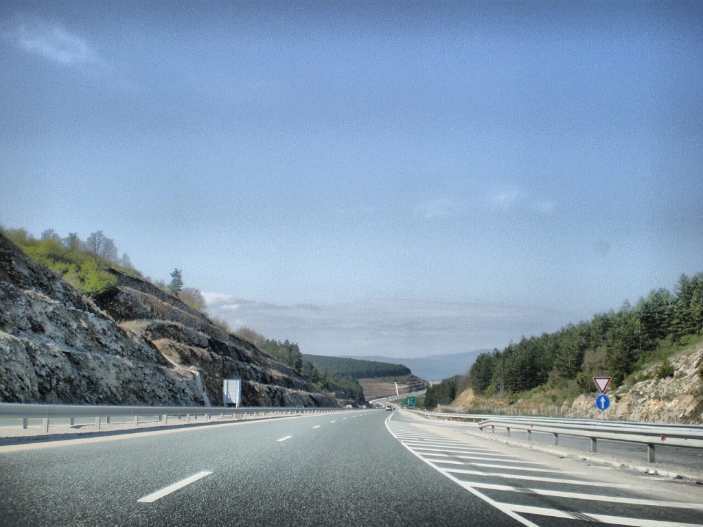 Autoput Struma u Bugarskoj, na putu ka Kulati i Grčkoj
