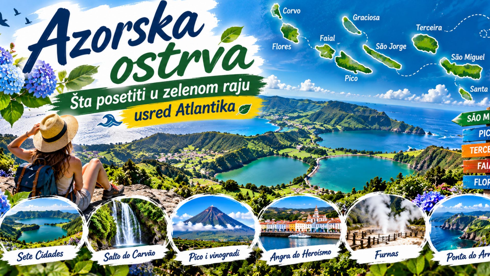 Тренутно гледате Azorska ostrva – šta posetiti u zelenom raju usred Atlantika