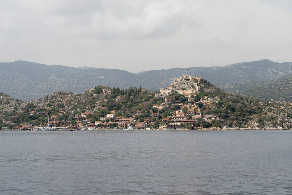 Tvrđava Simena iznad sela Kaleköy