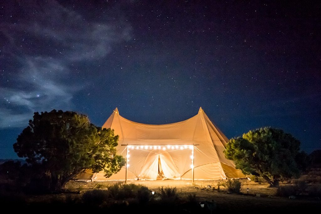 Glamping šator u prirodi