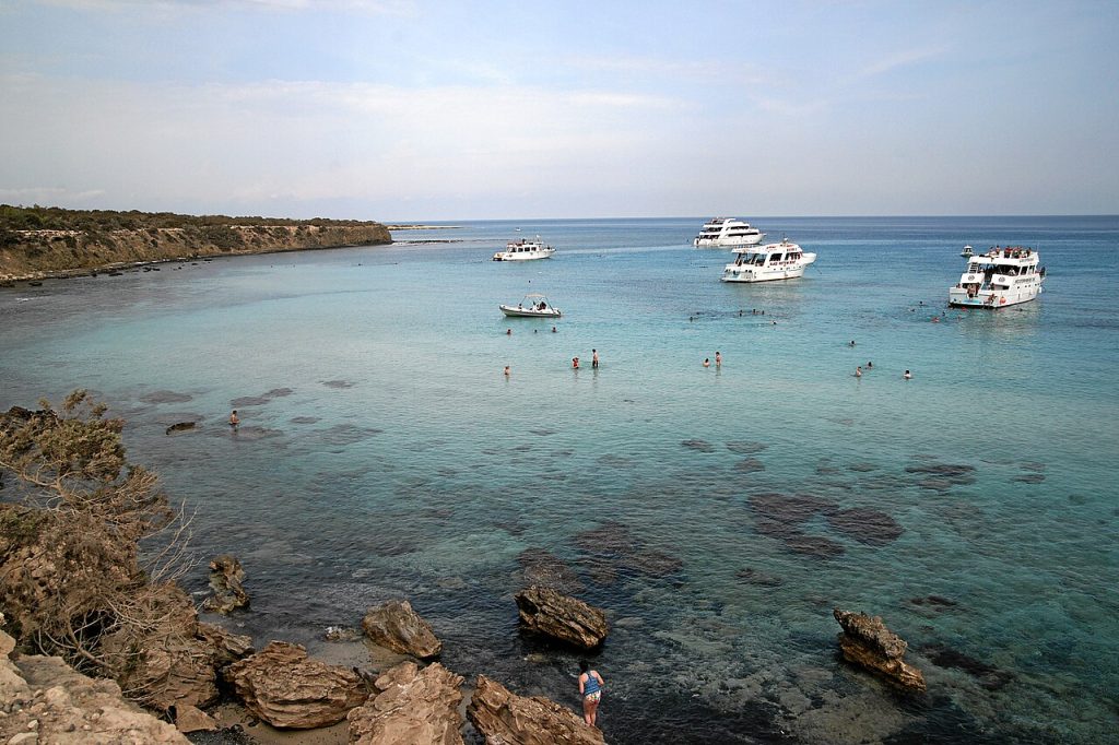 Plava laguna na poluostrvu Akamas