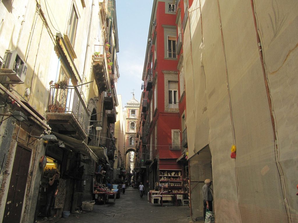 Ulica San Gregorio Armeno u Napulju, ulica jaslica