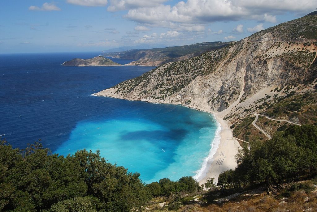 Plaža Mirtos na Kefaloniji