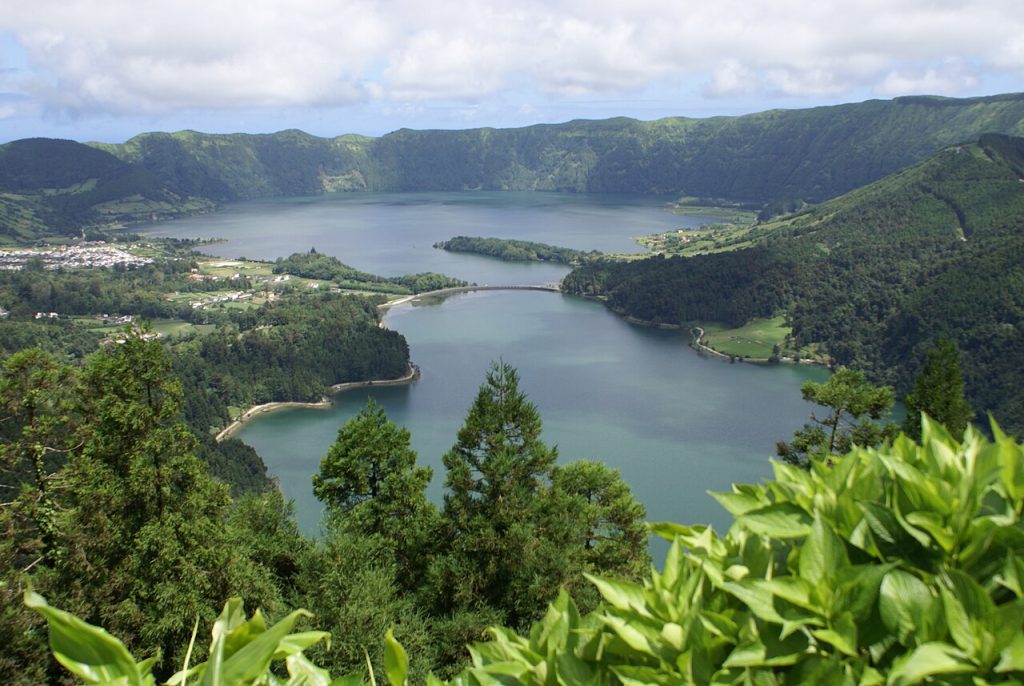 Jezera Sete Cidades sa vidikovca Vista do Rei, São Miguel
